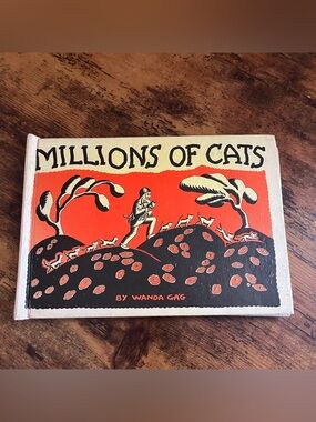 Millions of Cats Wanda Gag Classic Vintage antique Childrens Book Hardcover